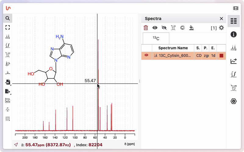 fast atom labelling