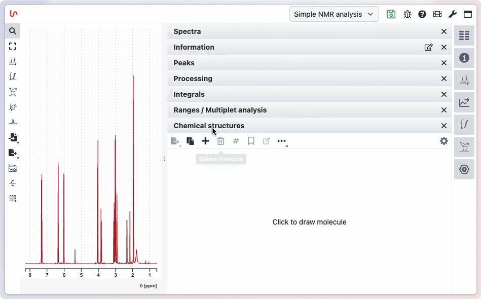 Load structure from template