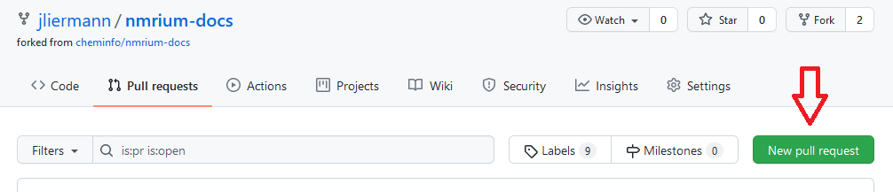 New pull request